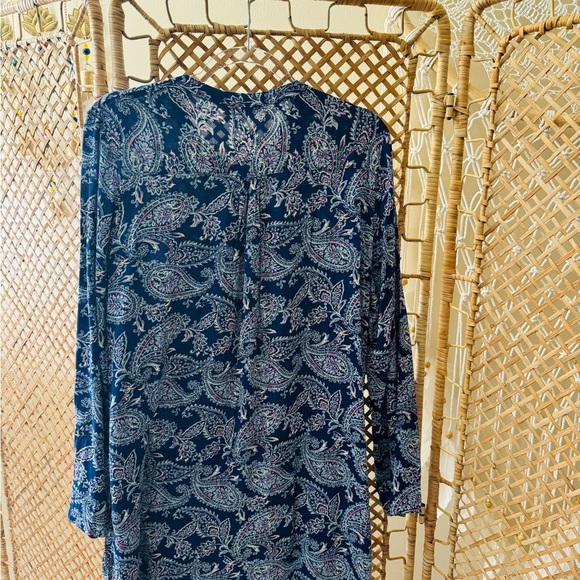 Blue Floral Tunic / Dress - Picture 5 of 8